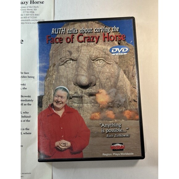 Other - Face of Crazy Horse, Ruth Talks DVD